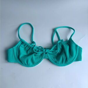 Kulani Kinis blue bikini top size 2X